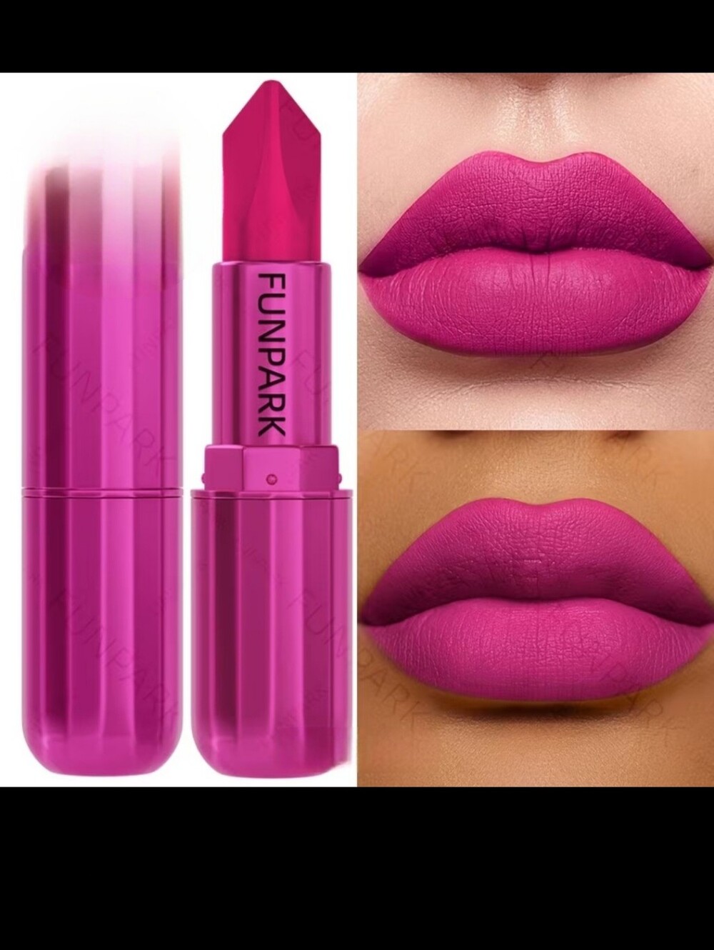 Matte Lipstick - Vivid Fuchsia Pink